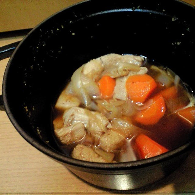 なんちゃって高野豆腐で煮物