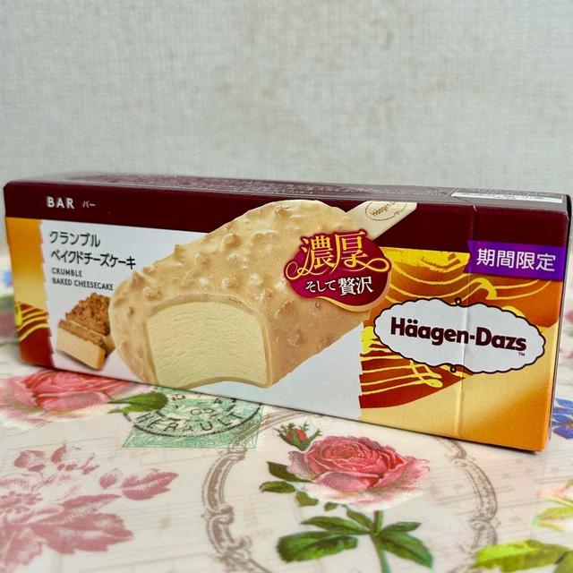 【期間限定】ハーゲンダッツ バー クランブルベイクドチーズケーキ
