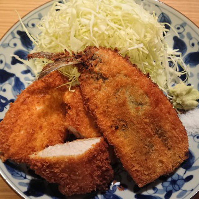 野郎飯流・イワシとメカジキのフライ