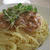 なめたけとツナのパスタ
