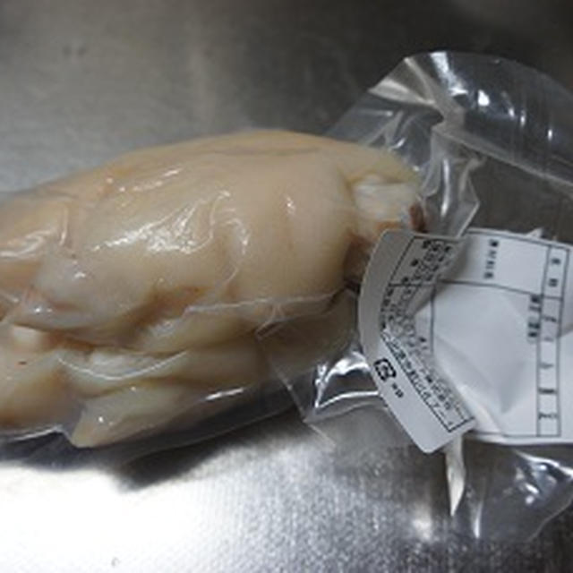 入れて煮るだけ超簡単！豚足の酢醤油煮。