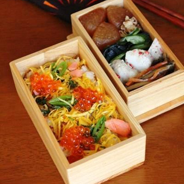 鮭いくら丼弁当♪