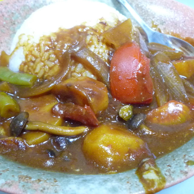 1人夏カレー