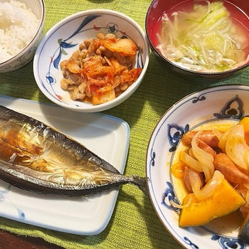 本当は甘ったれでした＆かぼちゃとソーセージのケチャップ煮