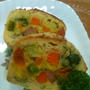 野菜たっぷりケークサレ