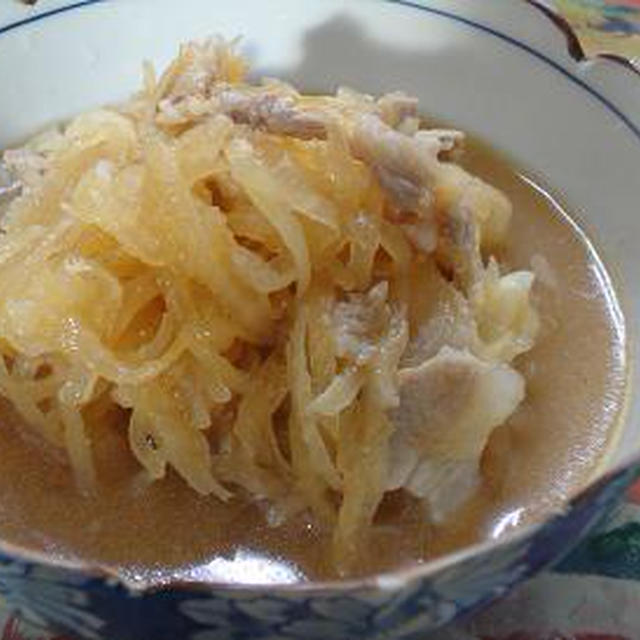 ☆祖母の味♪大根と豚肉の味噌煮☆