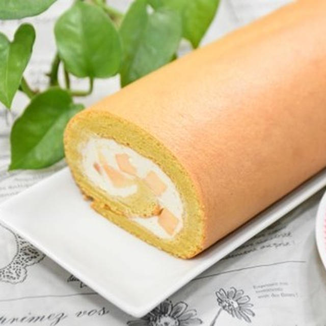 メロンのロールケーキ