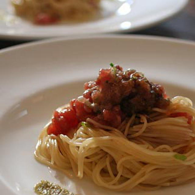 Capellini Freddi con NEGITORO