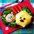 LINE♡サリーなオムライス♡ブラウンなマッシュポテト