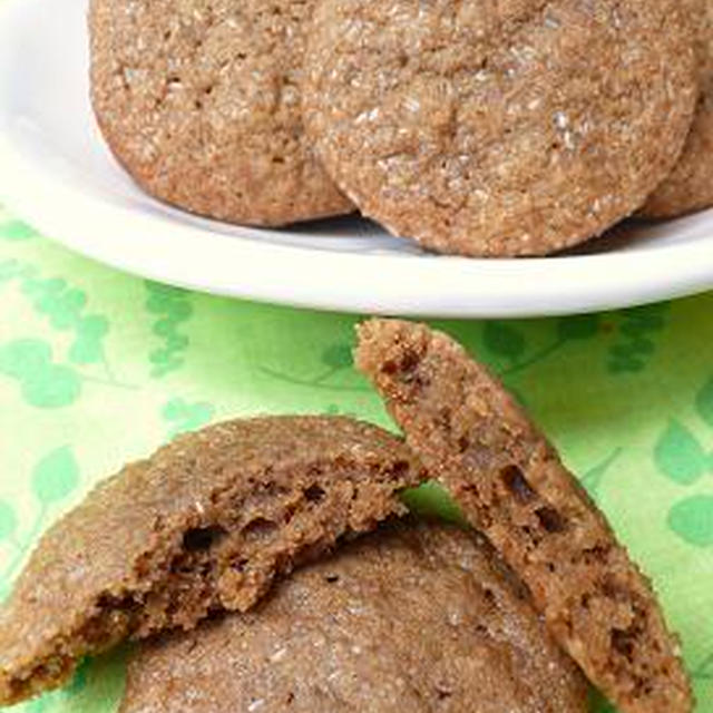 中が柔らかいジンジャースナップクッキー　Chewy Gingersnaps