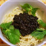 あっさり濃厚?!黒ゴマ肉みそ汁なし担々麺