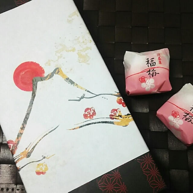 ☆謹賀新年：お正月の和菓子 福梅＆無病息災☆