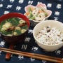 ☆雑穀玄米ごはん＆あさりのお味噌汁☆
