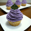 【掲載】フーディストノート（レシピブログ）★紫芋のモンブランカップケーキ♪