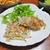 魚料理の試作☆しらす大根もちの巣ごもり風
