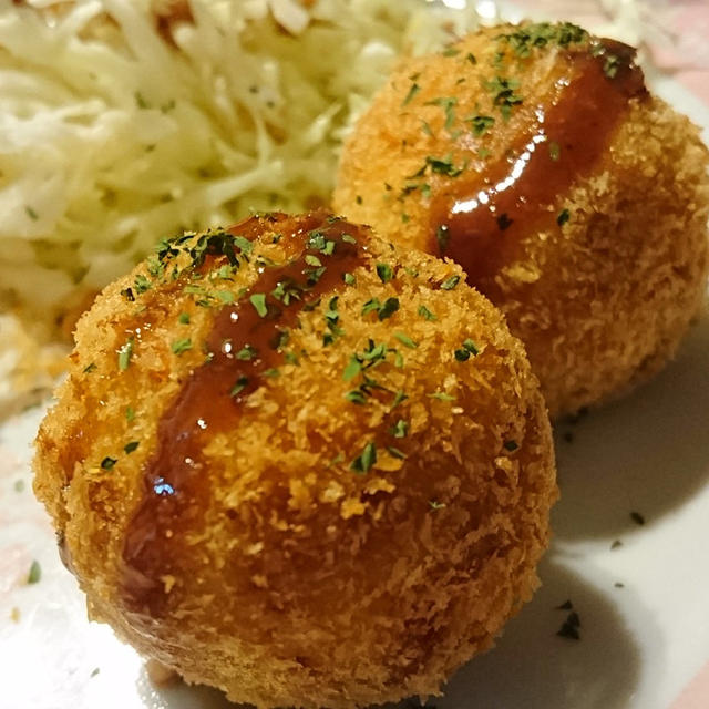 ☆鮭フレークのひとくちコロッケ☆くらしのアンテナに紹介されました♪