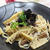 筍と干ししいたけのクリームパスタ風☆磯の風味添え
