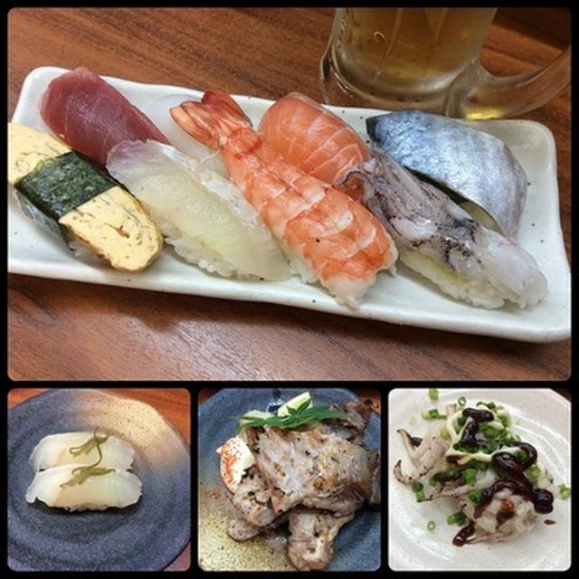 生野の立ち食い寿司「たっちゃん寿司」へ