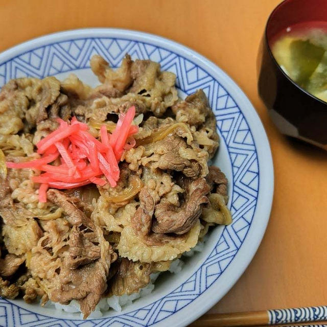 ちょろろ家の牛丼