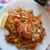  パッタイ　タイ米粉麺焼きそば風  　　色が淋しくてゴメン