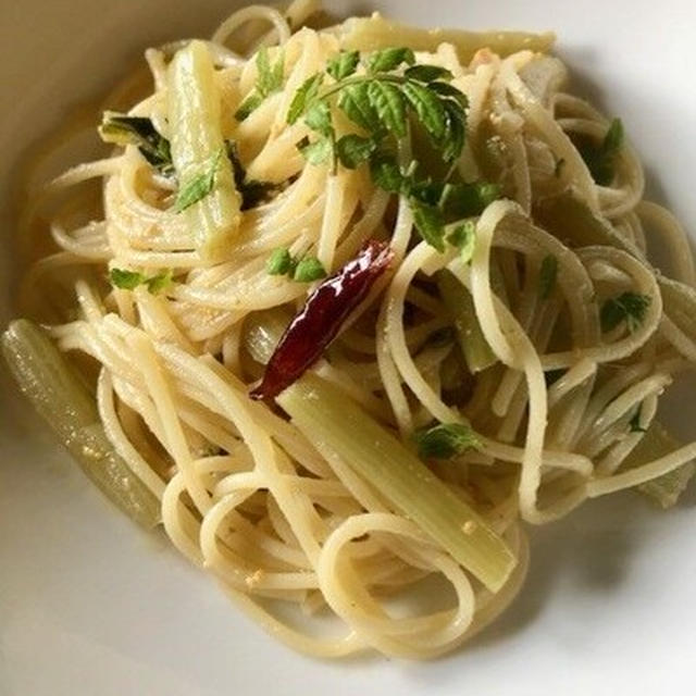 ふきのスパゲティ　Spaghetti ai Fuki
