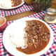 めちゃ簡単♪ビーフストロガノフ♡豆苗と新玉ねぎのさっぱりあえ♡