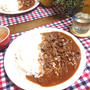 めちゃ簡単♪ビーフストロガノフ♡豆苗と新玉ねぎのさっぱりあえ♡