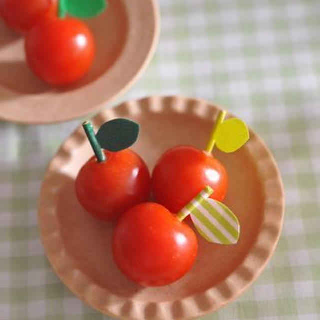 葉っぱピックの作り方