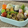 青梗菜が皮代わりのシューマイお弁当♪