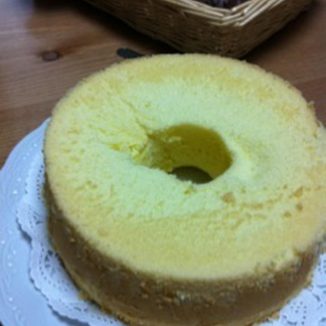 シフォンケーキとプレゼント便