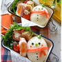 雪だるまおにぎり弁当～JK＆JCのおべんとう♪