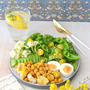 野菜xたんぱく質のワンプレート朝ごはん、しかも低脂質、低糖質！