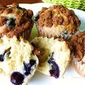 ブルーベリーマフィン　Blueberry Muffins