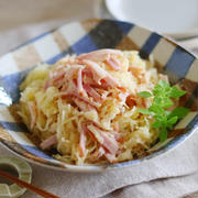 そうめんかぼちゃのごまマヨ和え【動画付き】｜レンジで5分が一番簡単！