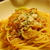 トマトと空豆フリットのパスタ