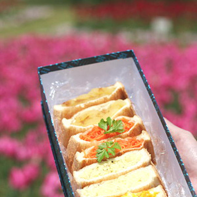 食パンでも「ポケットサンド」はできるのだ♪