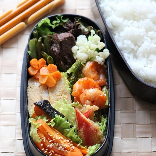 男子高校生弁当（コストコ材料）と、朝起きられない原因