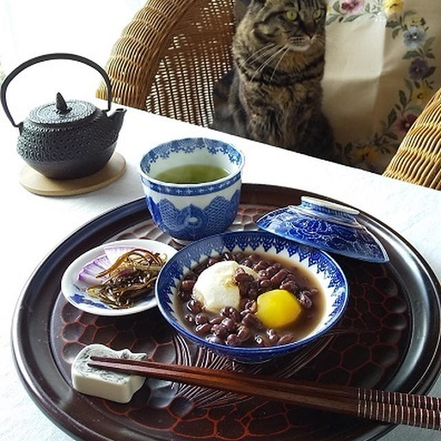 鏡開きに♪ 栗ぜんざい