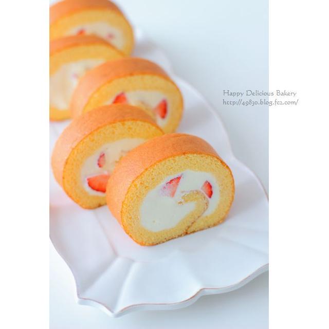 有機小麦で美味しいロールケーキ♪