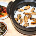 ムール貝釜飯（홍합밥）レシピ　－－　香りがふんわりほっぺが落ちる釜飯
