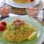 夏休みごはん☆ツナ＆キャベツ＆コーンのパスタ