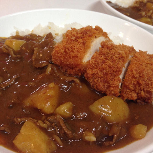 チキンカツカレー！