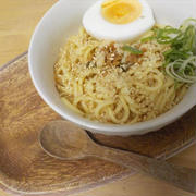 ごま担担麺・ポトフのスープでリメイク料理