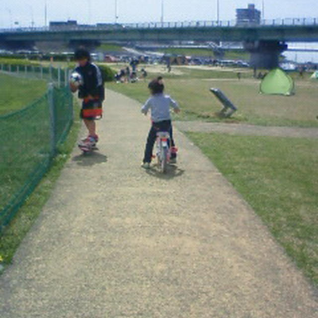 ★自転車練習中★