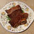 ビーフ骨付きバラ肉を焼く