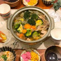 【献立】鶏鍋と鶏ごぼう炊き込みご飯で夜ごはん&美味しい炊き込みご飯のコツ