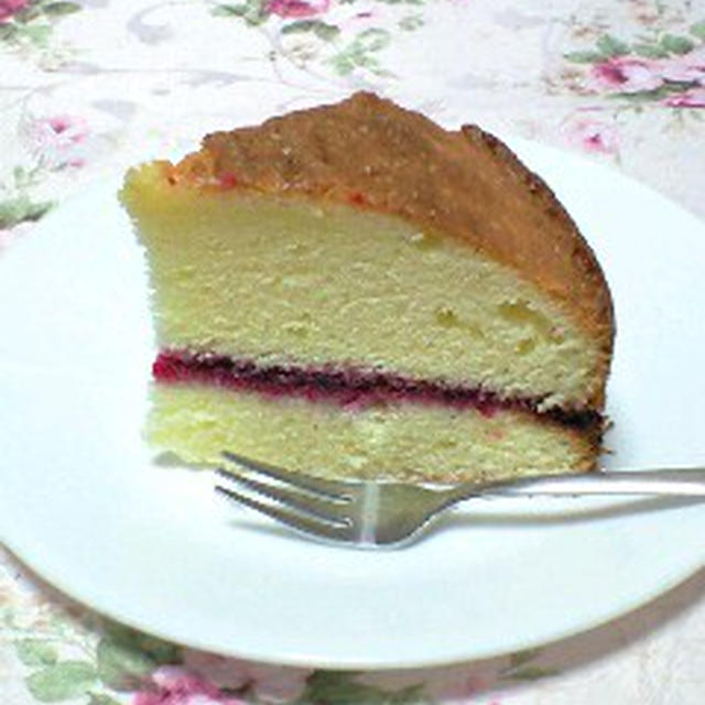 『相棒』見ながらティータイム～ヴィクトリアサンドケーキ