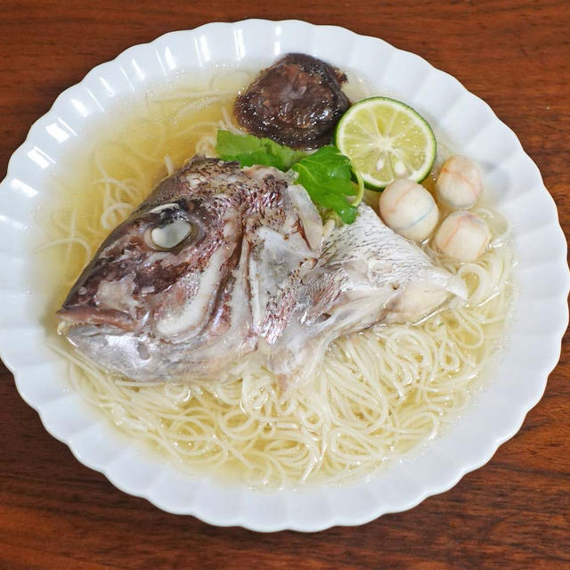 だし旨！鯛アラ の絶品にゅうめん