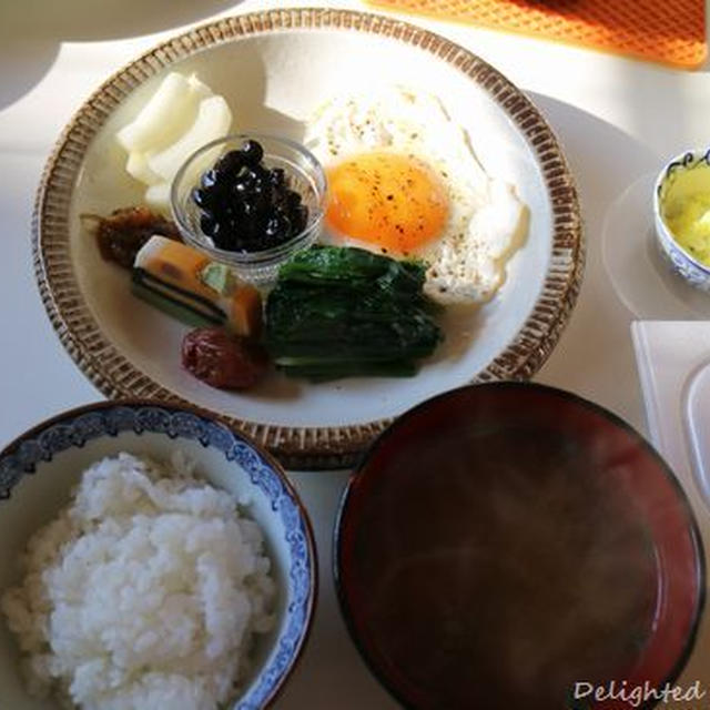 休日の朝ごはん
