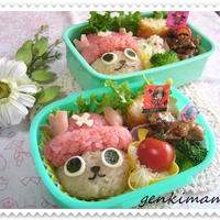 簡単ルフィとチョッパーのお弁当♪